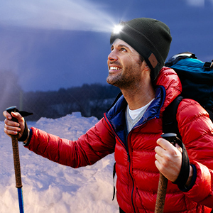 Bluetooth hat with light