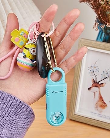 rechargeable keychain alarm