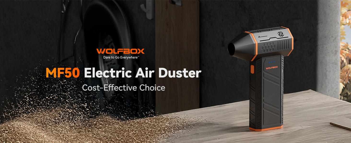 WOLFBOX MF50 Electric Air Duster