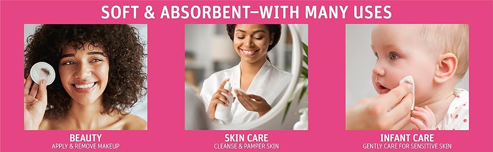 Simply Soft Premium Organic Cotton Rounds