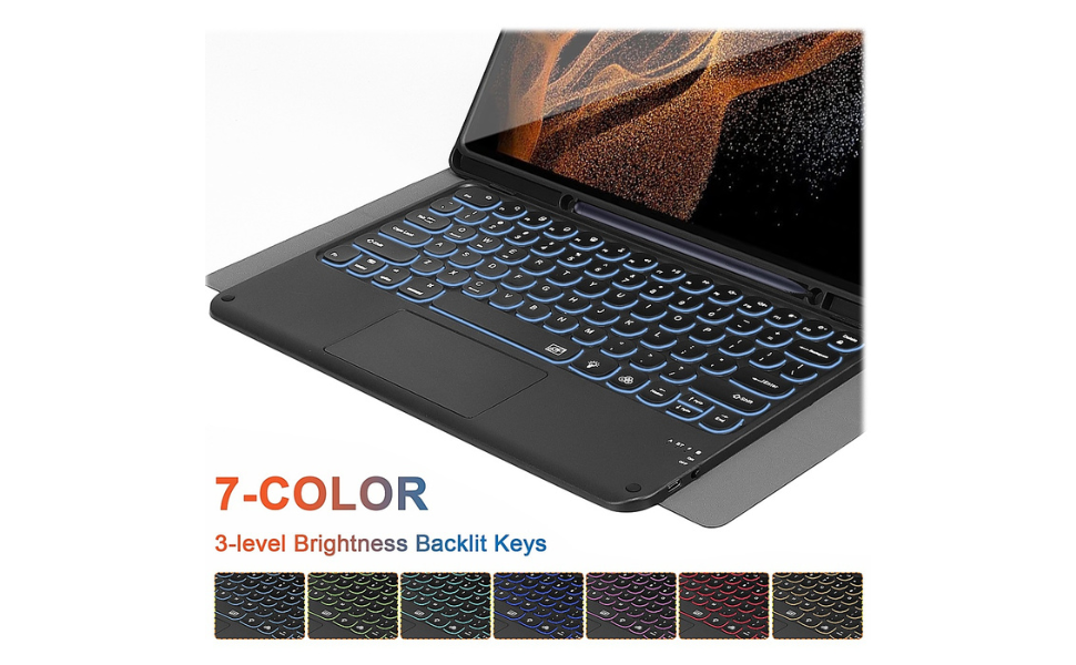 SaharaCase Protection Bluetooth Keyboard Case with TrackPad