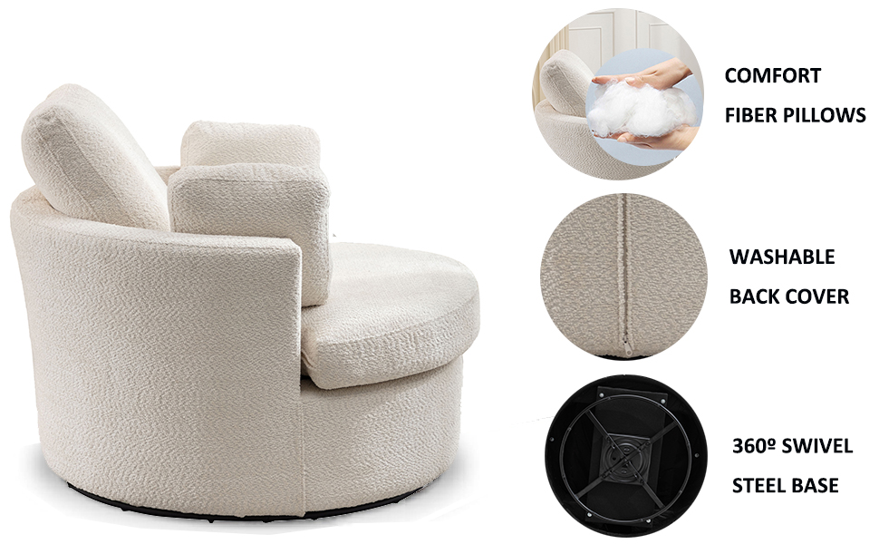OVERSIZED ACCENT CHAIR LIVING ROOM