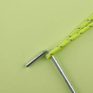Tent stakes, glow-in-the-dark stakes