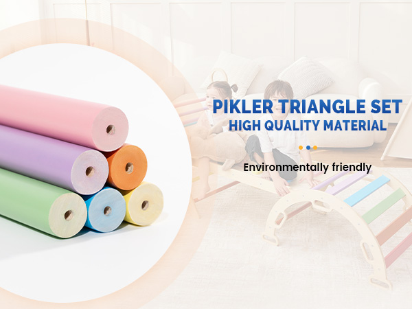 climbing toys for toddlers 1-3 inside, pikler triangle set, toddler climbing toys indoor, 