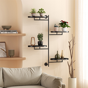 floating shelves for wall ，use living room