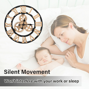 wall clock for bedroom