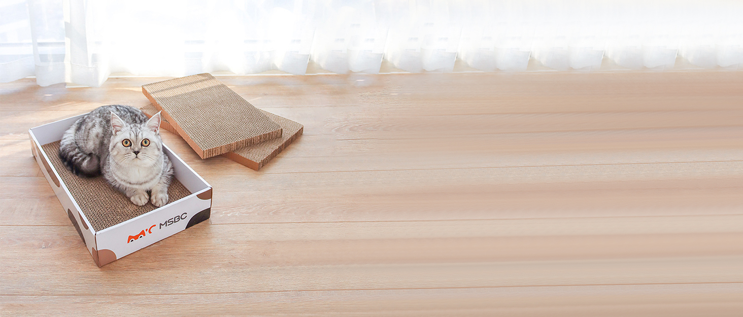 3 Piezas Rascador Carton para Gatos