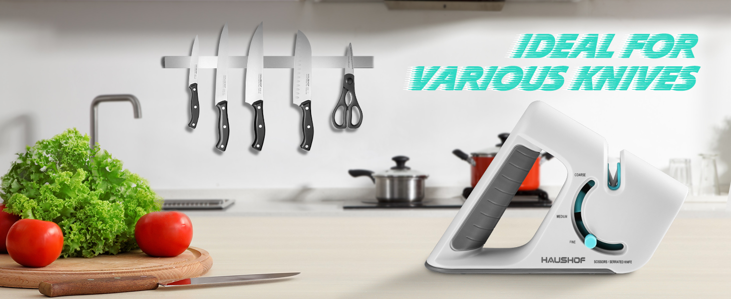 4-in-1 Kitchen Knife Sharpener