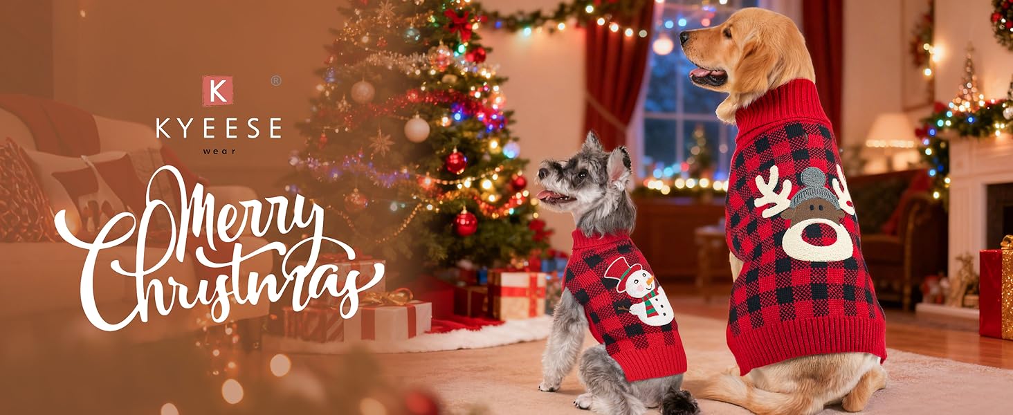 Christmas Dog Sweater