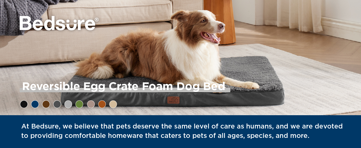 Bedsure Large Dog Bed Washable dog bed