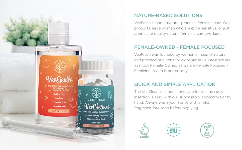 VeeFresh VeePower Vaginal Health Bundle Control and
