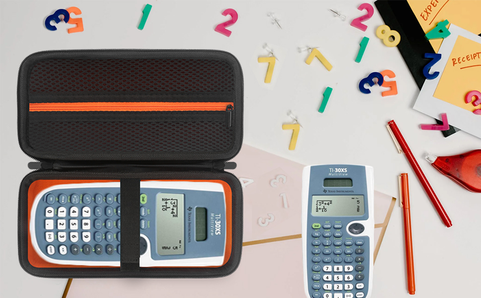 BOVKE Carrying Case for Texas Instruments TI30XS Multiview/TI34