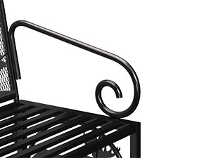 metal bench