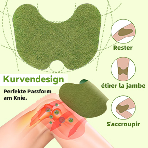 Pain Relief Patch, Schmerzlinderung Patch, Wellness Pain Relief Patches Knie