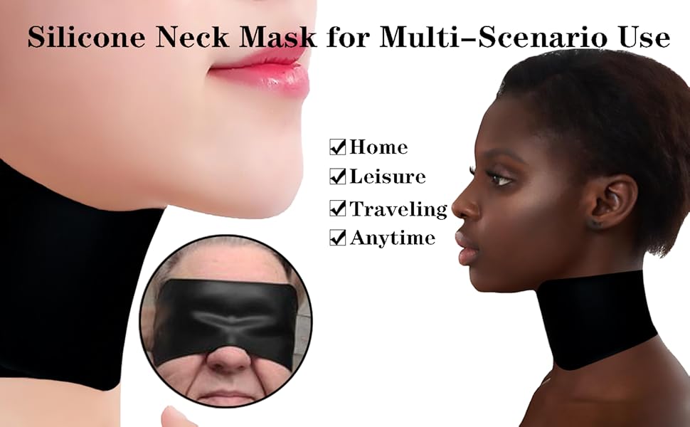 Silicone Neck Mask for Multi-Scenario Use
