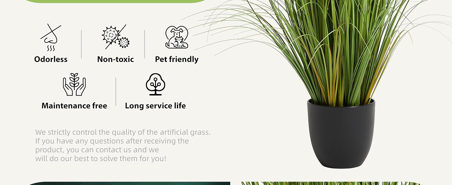 KOL Artificial Cattail Grass