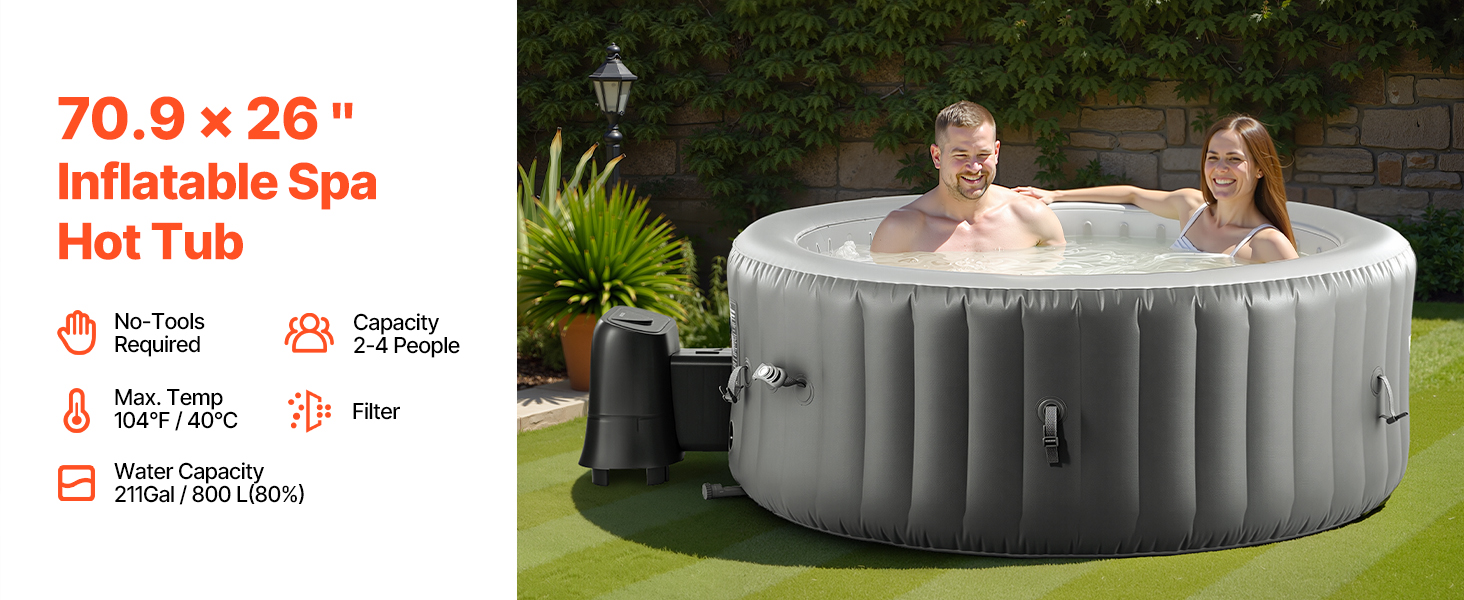 inflatable hot tub