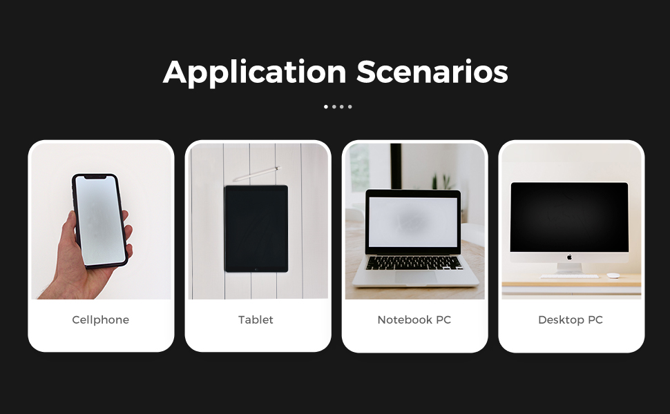 CLICK CLEAN Screen Cleaner, Fingerprint Proof Screen
