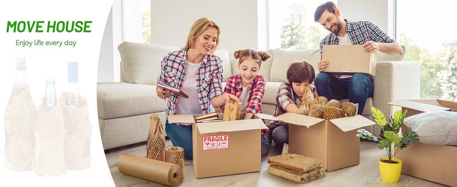 honeycomb packing paper