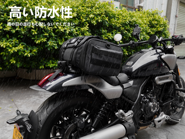 Amazon | Vancroser ツーリングバッグバイク用 シートバッグ