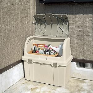 A商品 Amazon.co.jp: リッチェル 分別ストッカー W220C ベージュ 39084