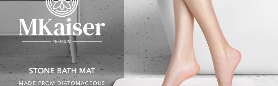 stone bath mat