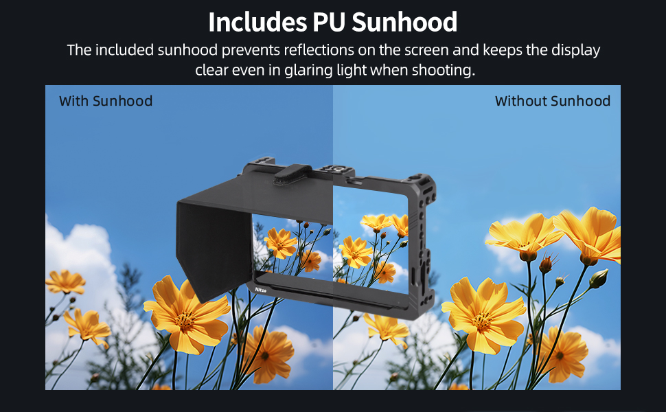 Feelworld F5 PRO/F5 PROX /F6 PLUS/ F6 PLUSX monitor cage