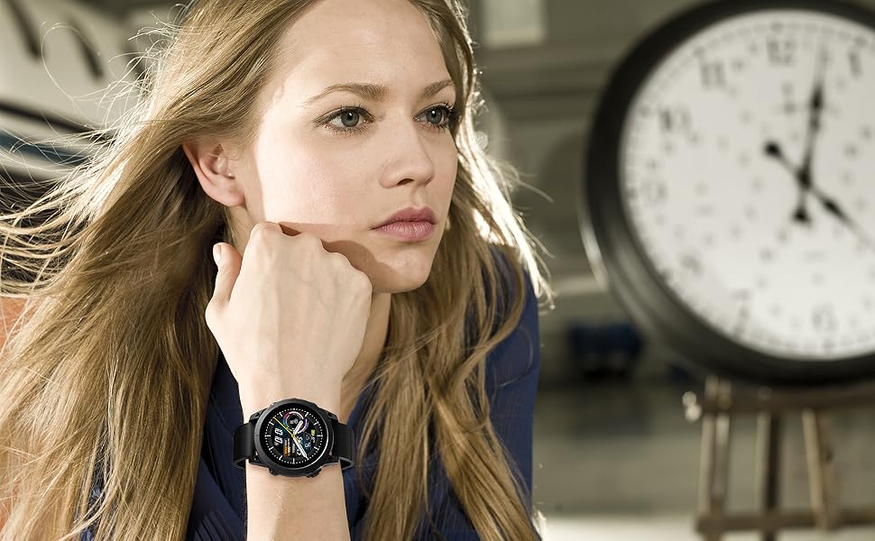 Edelstahl Classic Upgrade Ersatzarmband für Garmin Fenix 7S/7/7X/6S/6/6X/5S/5/5X Smartwatch