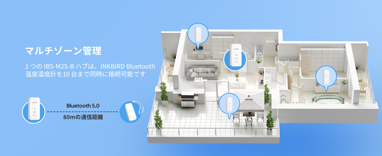 複数エリアの監視