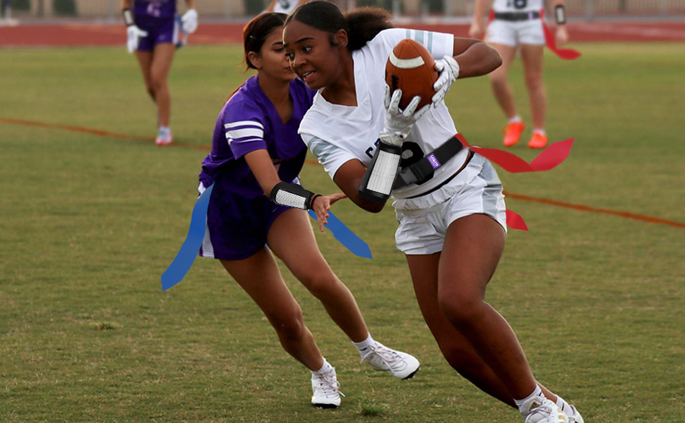 flag football wristbands