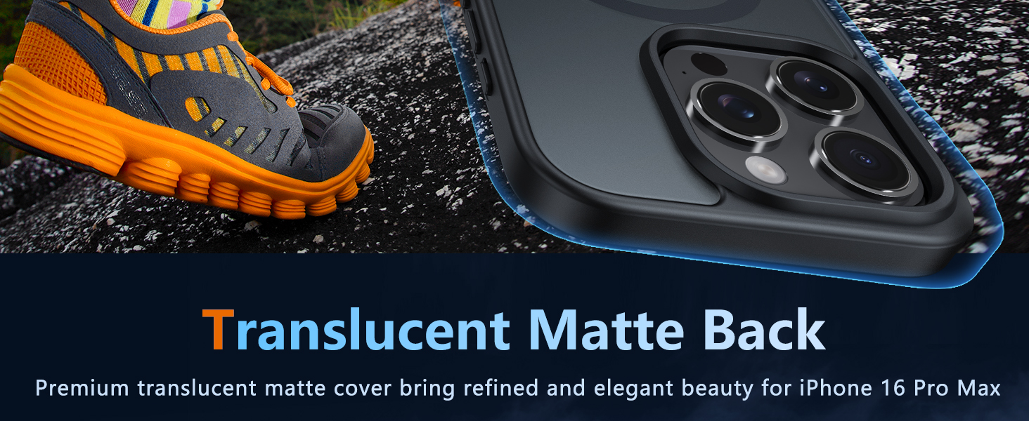 FNTCASE Funda para iPhone 16 ProMax Funda protectora