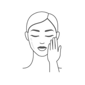 Women Face Hand