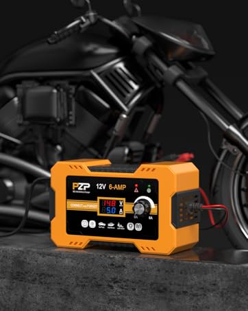 PZP trickle charger for motorcycle