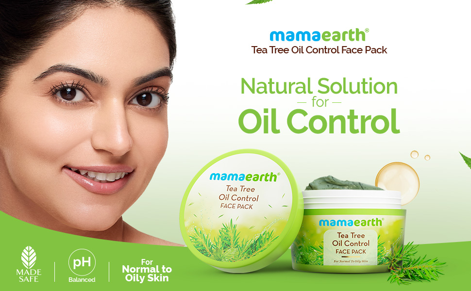 Mamaearth Tea Tree Oil Control Face Pack