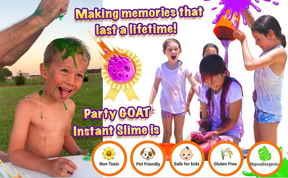 Fun for kids slime gifts for boys present for girls slime game party games outdoor game family funny