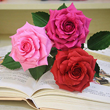 handmade rose flower