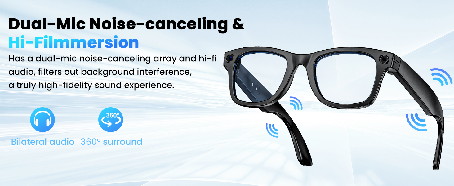 smart glasses with camera