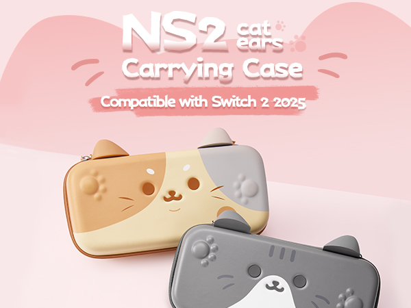 Nintendo Switch - ねこさる Amazon.com: GeekShare Carrying Case Compatible with Switch 2