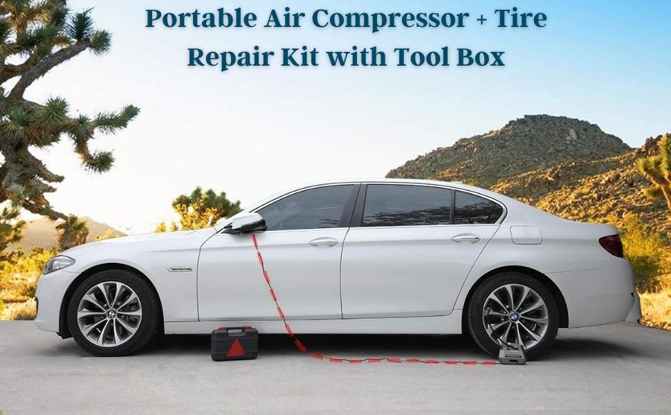 SPN-BFC Portable Air Compressor Tire