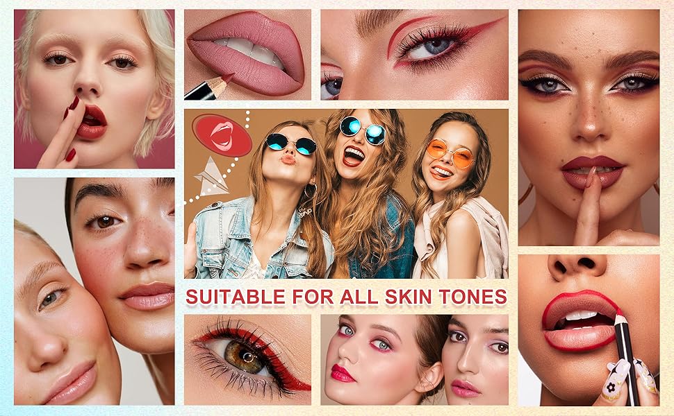 12 Colors Matte Lip Liner
