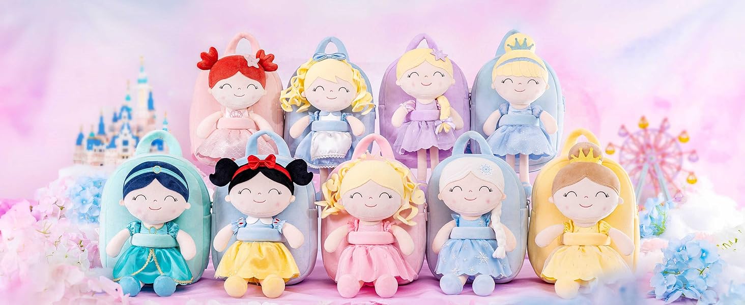 Gloveleya Princess Doll Backpack