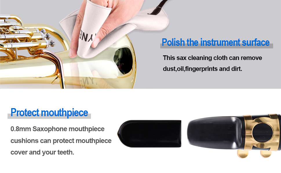 SKYNEO Saxophone Cleaning kit, Cleaning Kit with