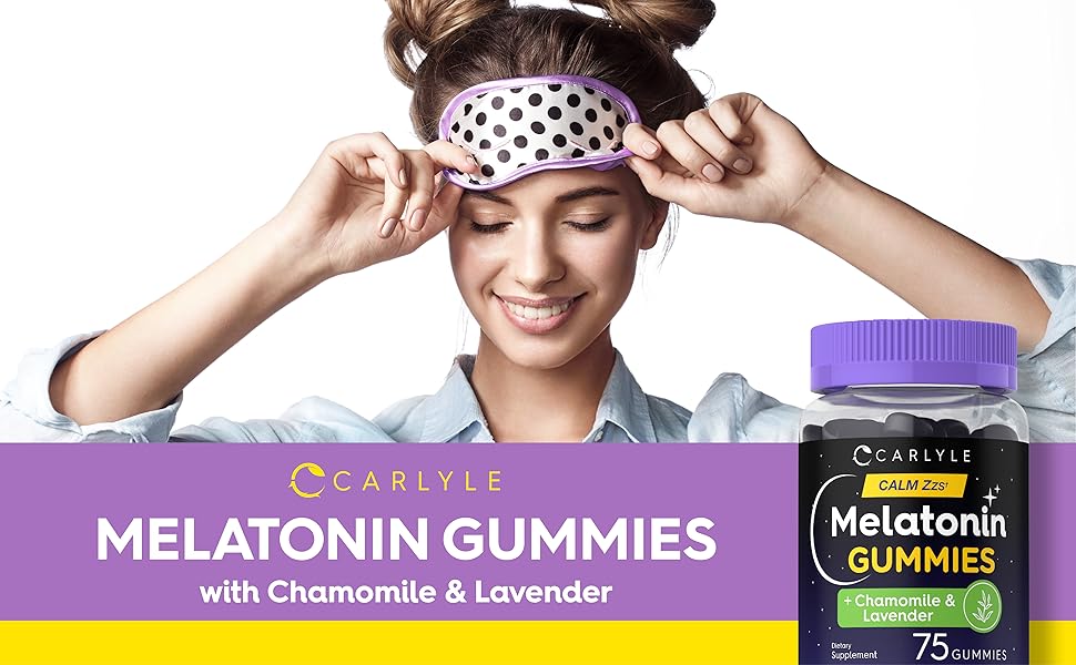 CL23982 CL Carlyle Melatonin + Botanicals 75 Gummies