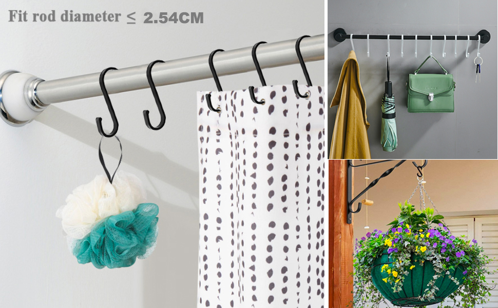 GAViA S Hooks S Shaped Hooks Heavy Duty S Hooks for Hanging Pots and