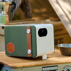 Il GS50 è il primo videoproiettore portatile al mondo con canale audio 2.1, altoparlante Bluetooth