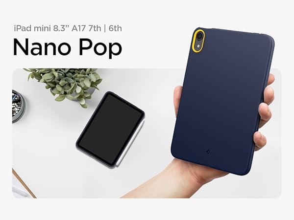 美品‼️Apple iPad mini a17 pro ブルーspigenケース 美品‼️Apple iPad mini a17 pro ブルーspigenケース - メルカリ
