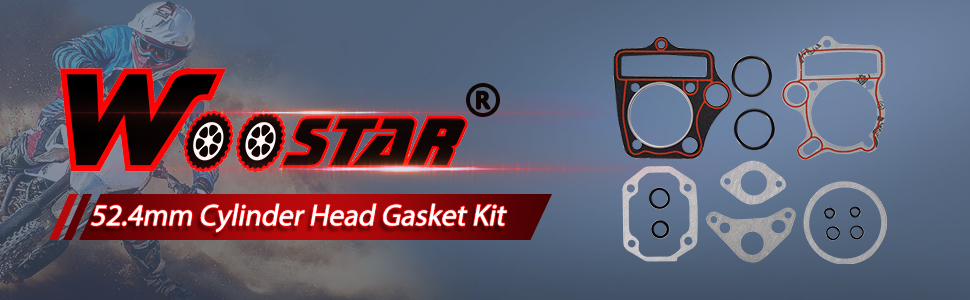 Amazon.com: WOOSTAR 52.4mm Cylinder Head Gasket Repair Kit