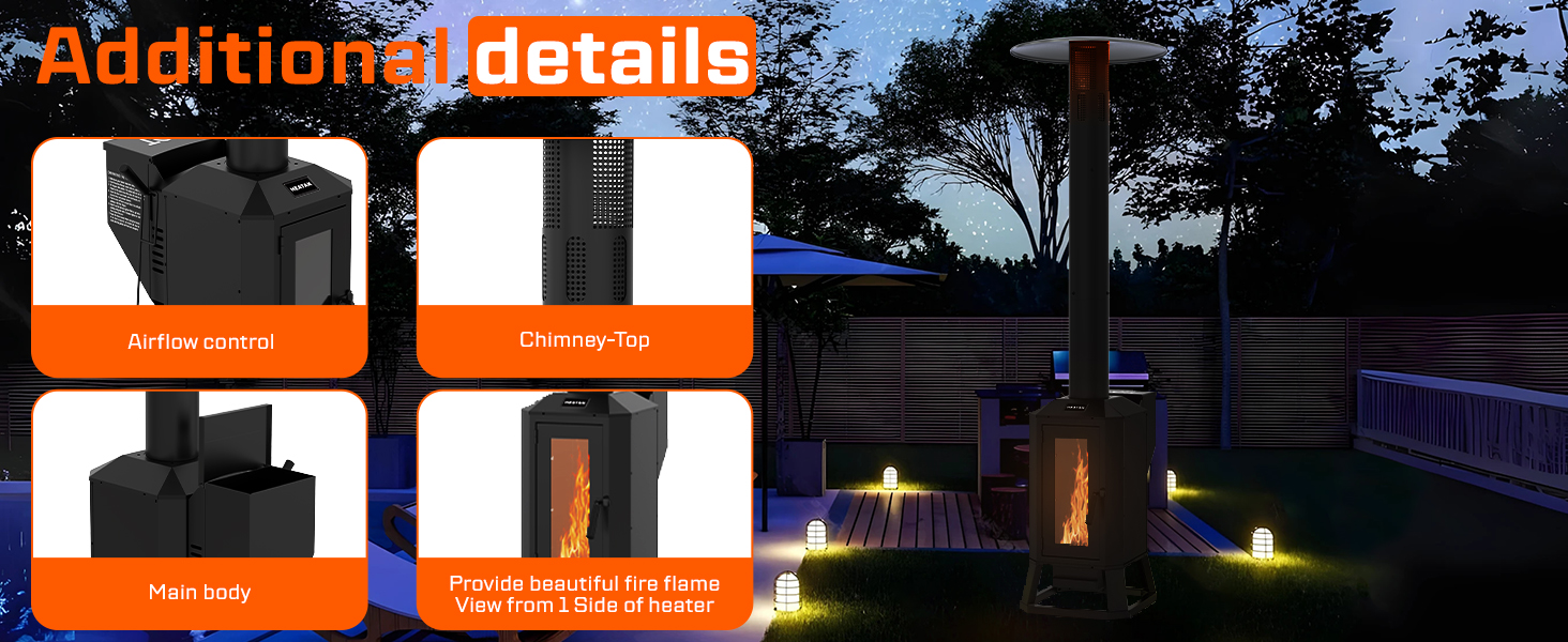 pellet patio heater