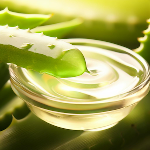 Gentle aloe vera face cleanser