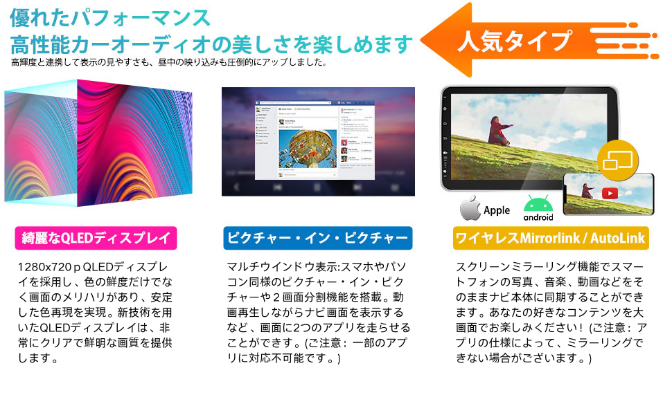 Amazon | KASUVAR 1DIN アンドロイド ディスプレイオーディオ 2G